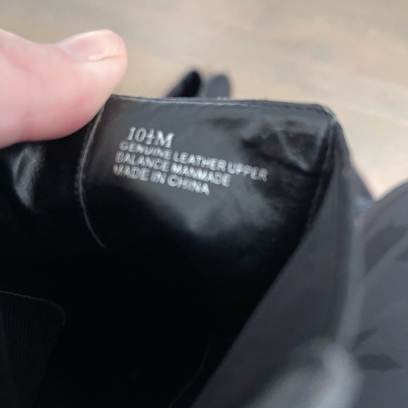 Tesori Black Leather Wedge Chelsea Boots size 10.5 - Picture 6 of 6